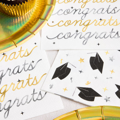 Congrats Grad Napkins - 50 paper napkins