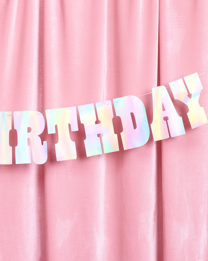 Western HBD Banner - 5 foot banner