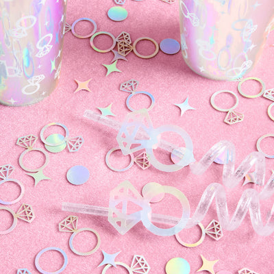 Engaged Era Pack - cups, straws + confetti