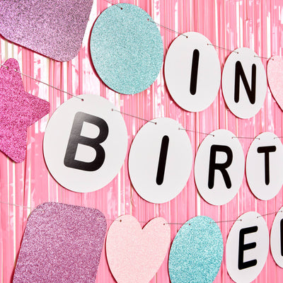 Bday Era Banner - friendship bracelet banner