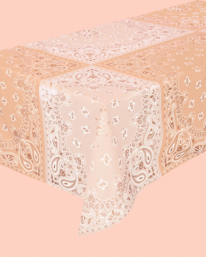 Wild Wild West Tablecloth - washable table cover
