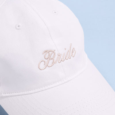 Tying the Knot Hat - embroidered hat + bow