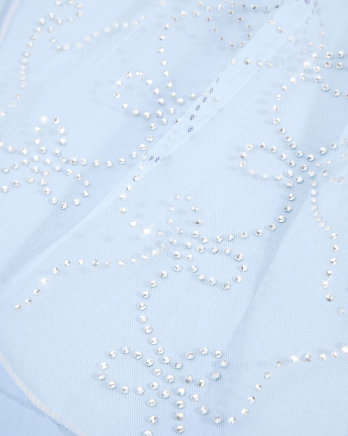 The Bow Veil - premium tulle w. rhinestones