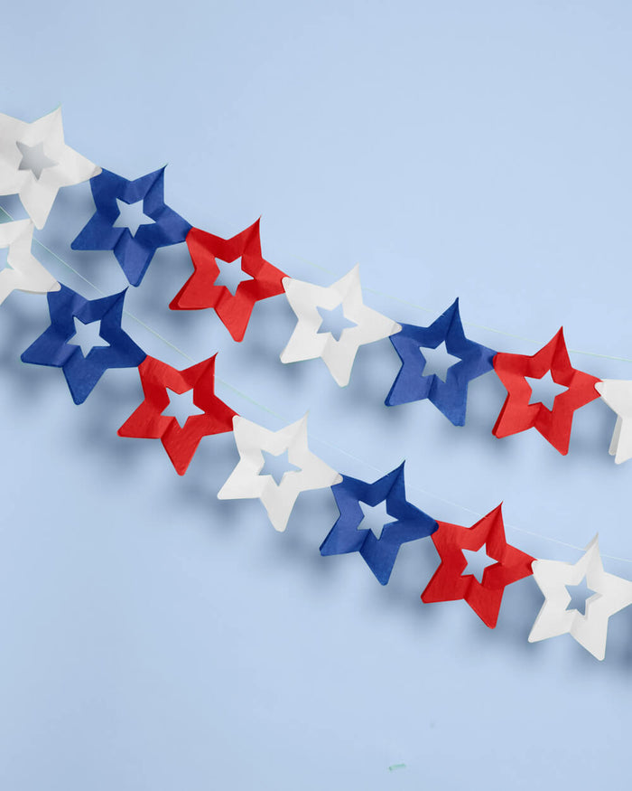 Star Spangled Banner - set of 2 paper banners