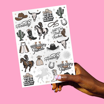 Texas Hold 'Em Tats - 50 temporary tattoos