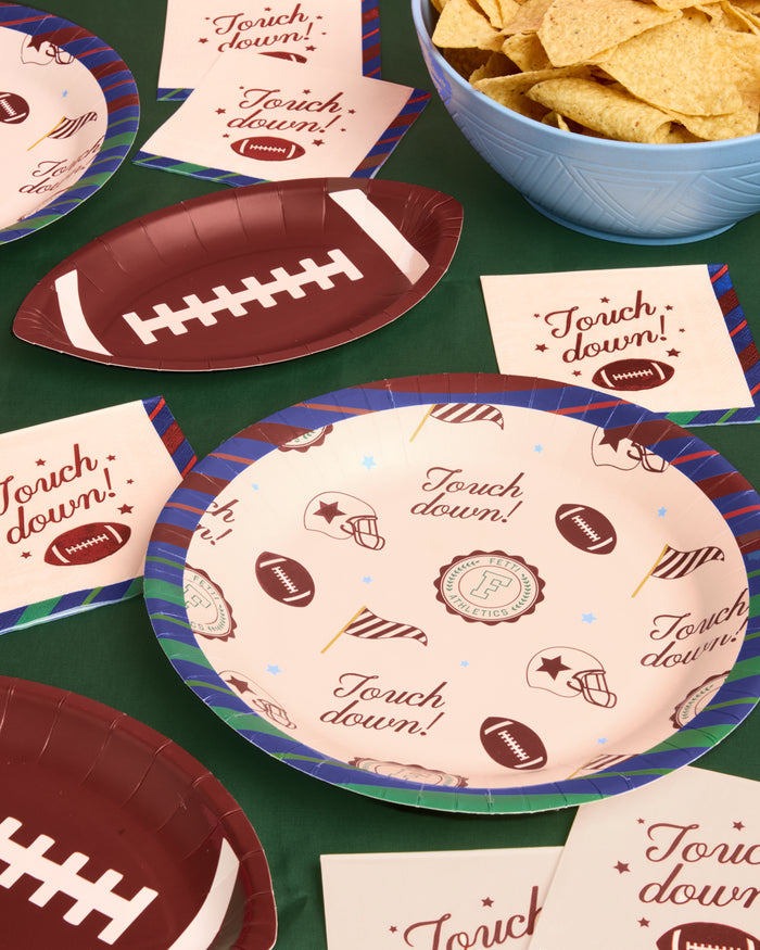 Varsity Plates - 32 paper plates