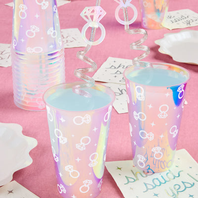 Engaged Era Cups - 16 plastic cups