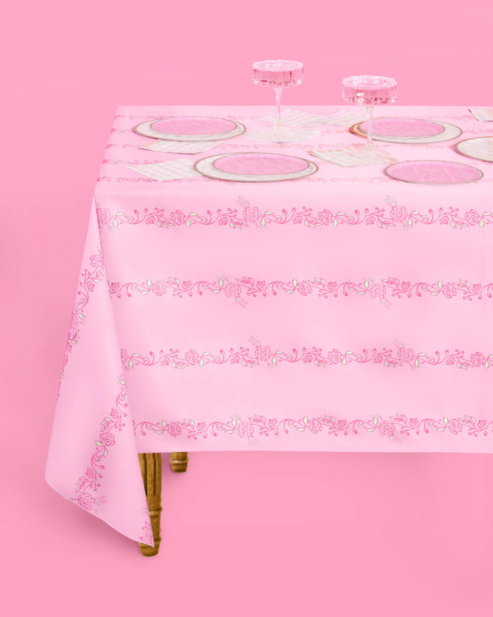 Romance Tablecloth - washable tablecloth