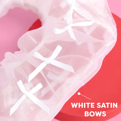 Tying the Knot Scrunchie - scrunchie with mini bows