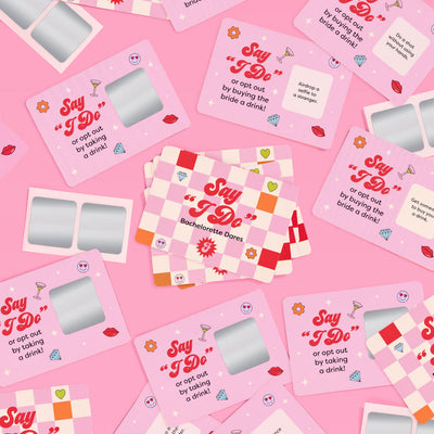 Say I Do Card Game -  25 scratch off dare cards