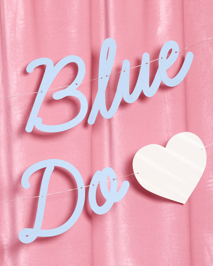 Something Blue Banner - matte blue banner