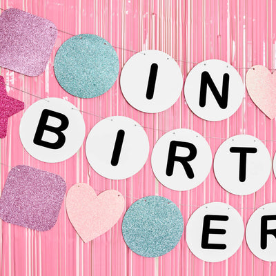 Bday Era Banner - friendship bracelet banner