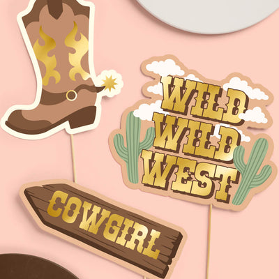 Saddle Up Props - 24 pc photo booth set