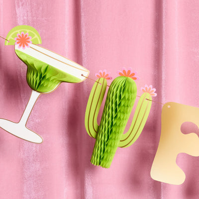 Final Fiesta Banner - 3D paper banner