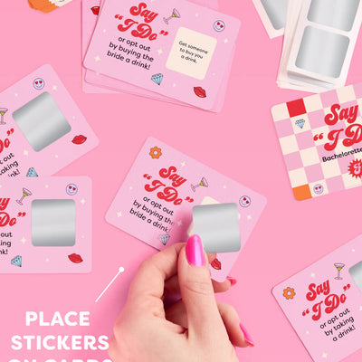 Say I Do Card Game -  25 scratch off dare cards
