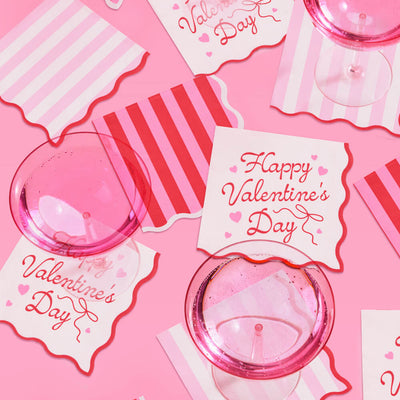Valentine's Day Napkins - 24 paper napkins