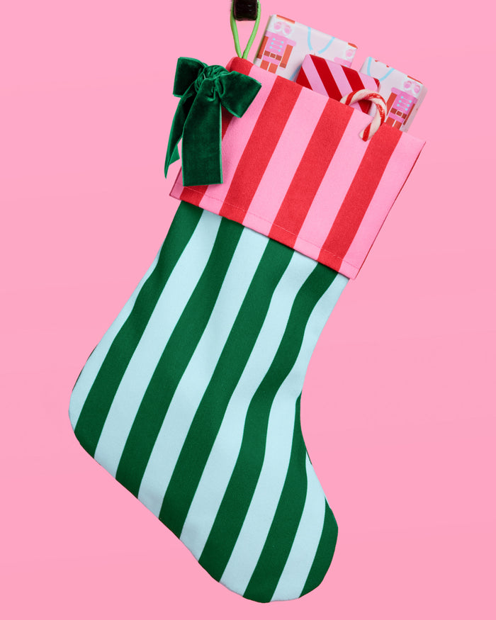 Striped Stocking Set - 2 pieces