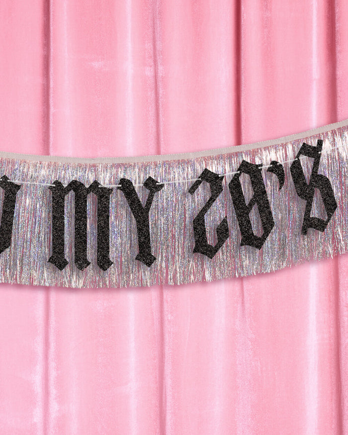 RIP To My 20s Banner - two piece banner
