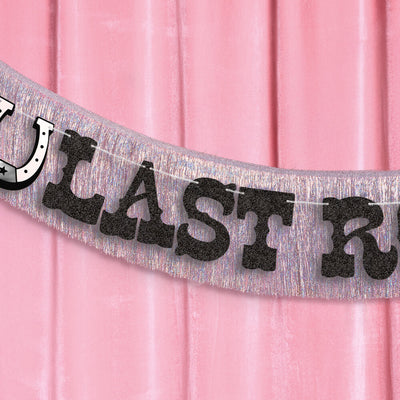 Last Rodeo Banner - two piece banner