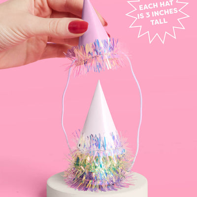 Mini Party Hats - 10 mini hats