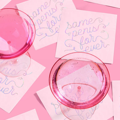 Same Penis 4ever Napkin - 50 printed napkins