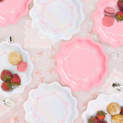 Tying the Knot Plates - 24 paper plates