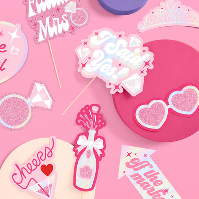 Future Mrs. Props - 24 pc. photo booth set