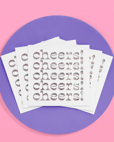 Shimmer Napkins - 50 foil napkins