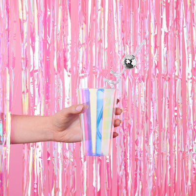 That's Hot Curtain - iridescent foil curtain
