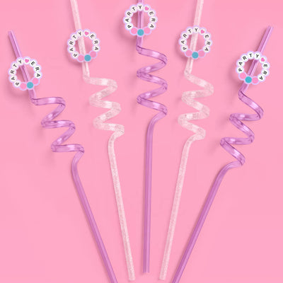 Party Era Straws - 12 reusable straws