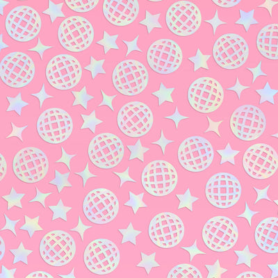 Disco Confetti - 200 pc iridescent foil confetti