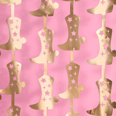 Gold Rush Curtain - gold foil curtain