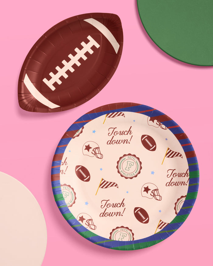 Varsity Plates - 32 paper plates