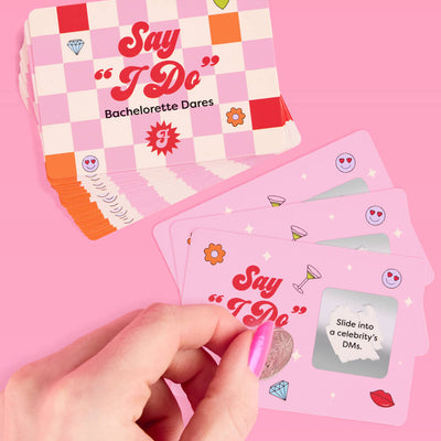 Say I Do Card Game -  25 scratch off dare cards