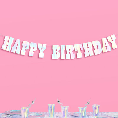 Western HBD Banner - 5 foot banner