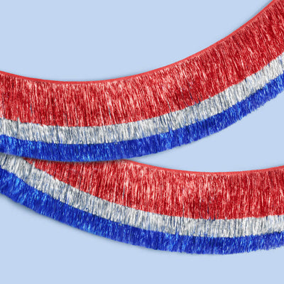 Americana Fringe - triple layered banner