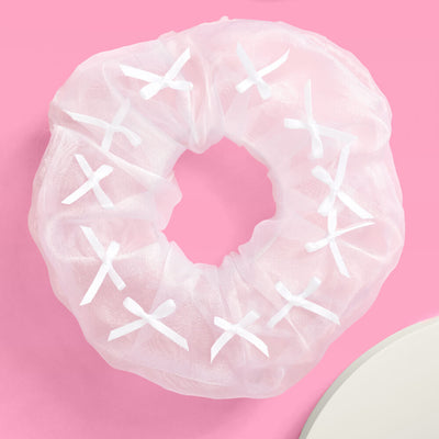 Tying the Knot Scrunchie - scrunchie with mini bows