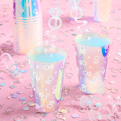 Engaged Era Pack - cups, straws + confetti
