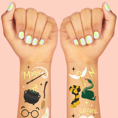 Wizard Tats - 56 temporary tattoos