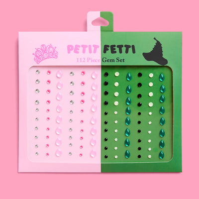 Emerald City Gem Set - 112 adhesive face gems
