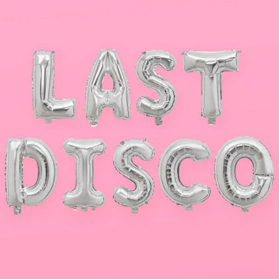 Last Disco Balloons - 16" foil balloons