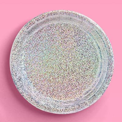 Shimmer Plates - 25 paper plates