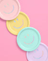 Pastel Party Essentials - Plate, Napkin, Straw + Balloon