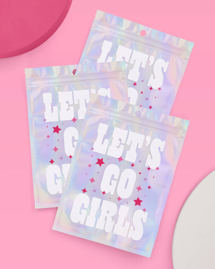 Let's Go Girls Pouches - 20 reusable pouches