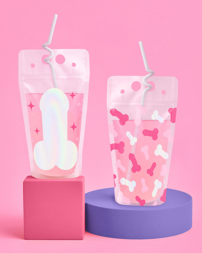 P3N!S Pack - sippers + straws