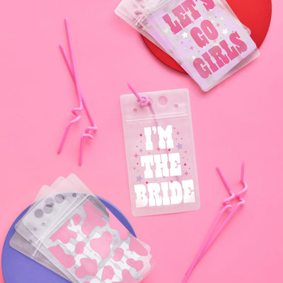 Let's Go Girls Sippers - 16 drink pouches