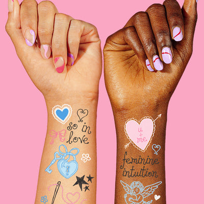 So in Love Tats - 70 temporary tattoos