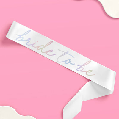 Tying the Knot Pack - sash, veil + gloves