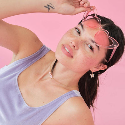 Heart Eyes Set - 8 transparent sunnies