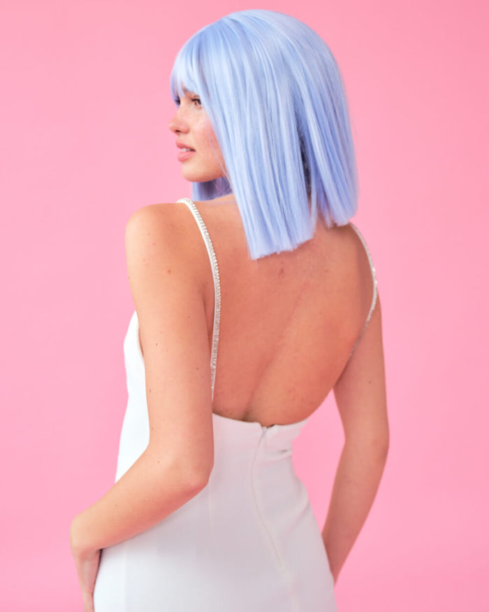 Pastel Wig Pack - pink, purple + blue wigs